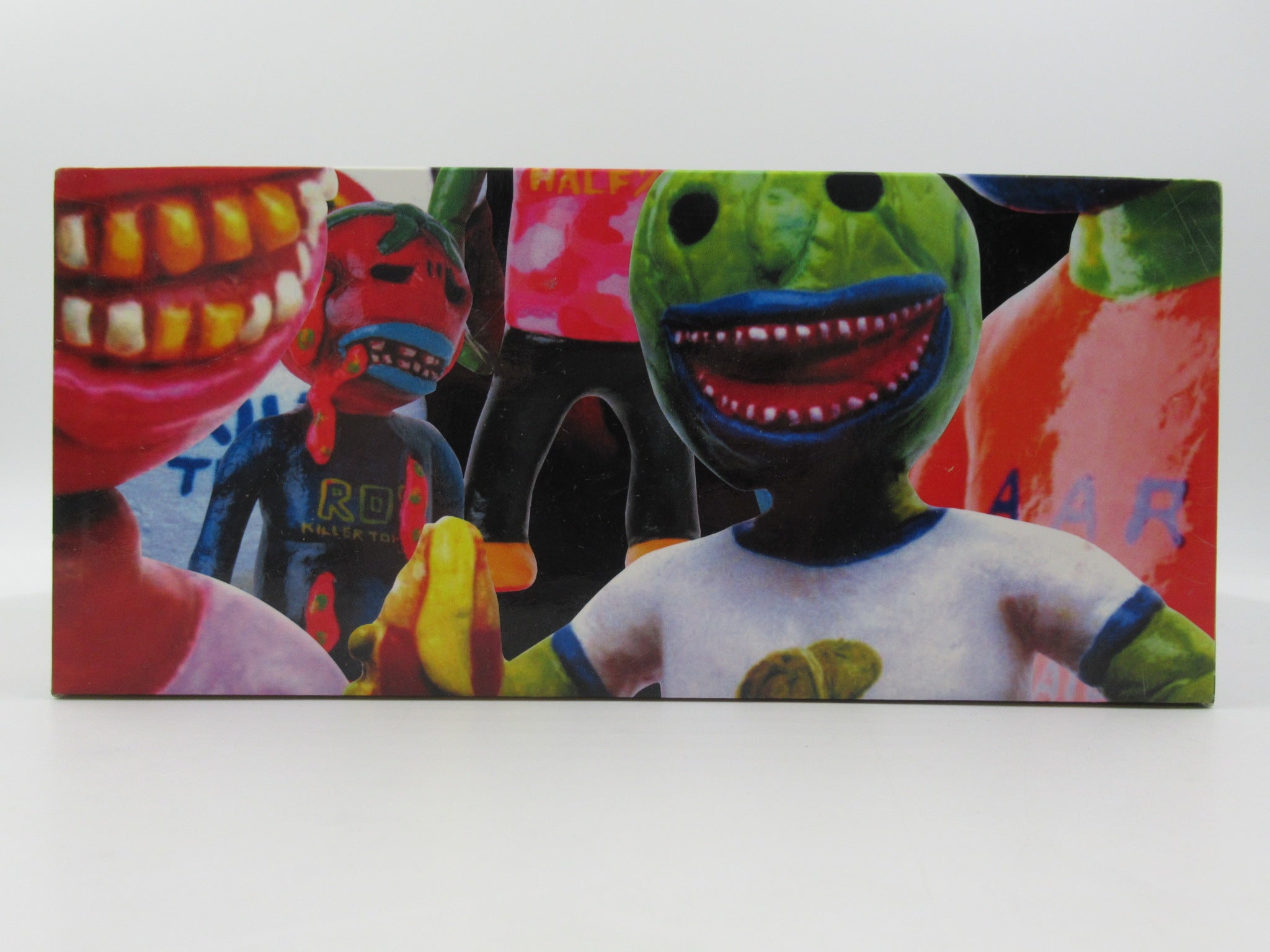 OYASAI WARS COLLECTION Killer Tomato Vinyl Figures - Yukinori Dehara (2005) Japanese Designer Art Toys